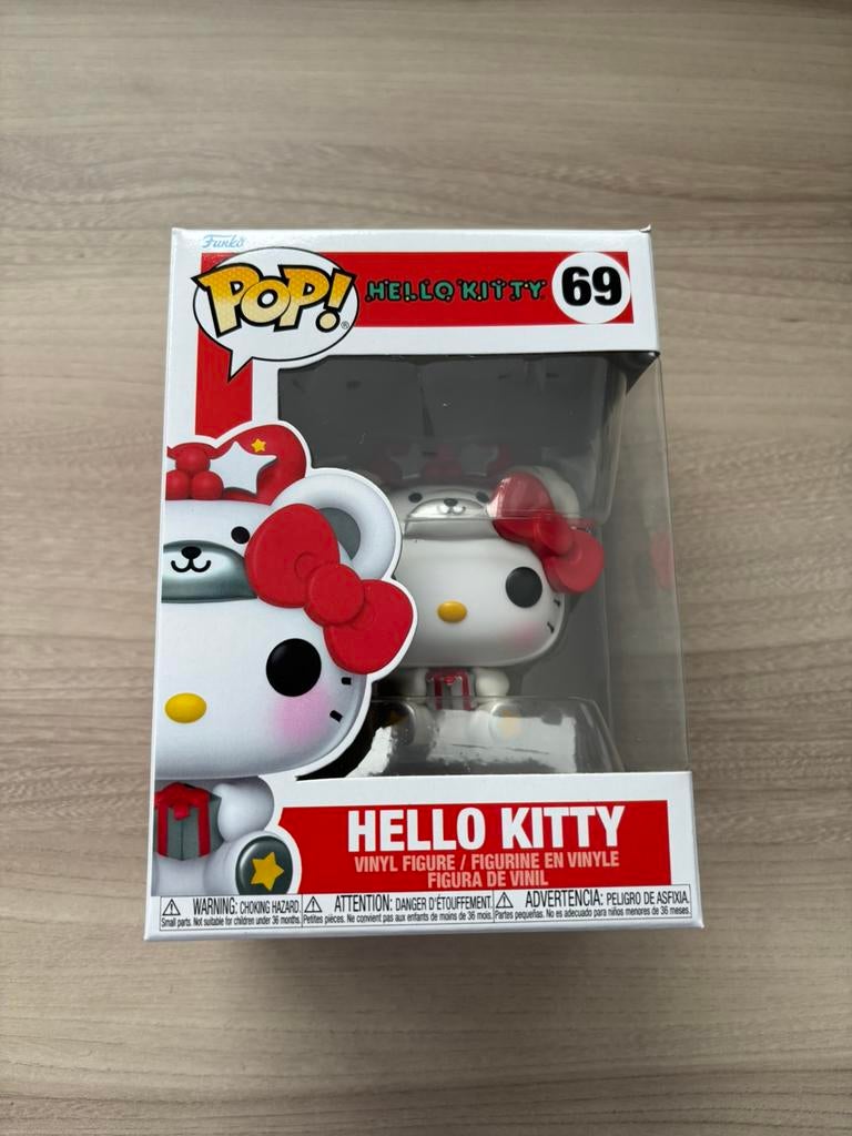 Funko Pop! Sanrio #69 – Hello Kitty Polar Bear, Funko Europe, Ophalen of Verzenden, Zo goed als nieuw, 4th floor, 1 Queen Caroline St, London W6 9YN, Verenigd Koninkrijk