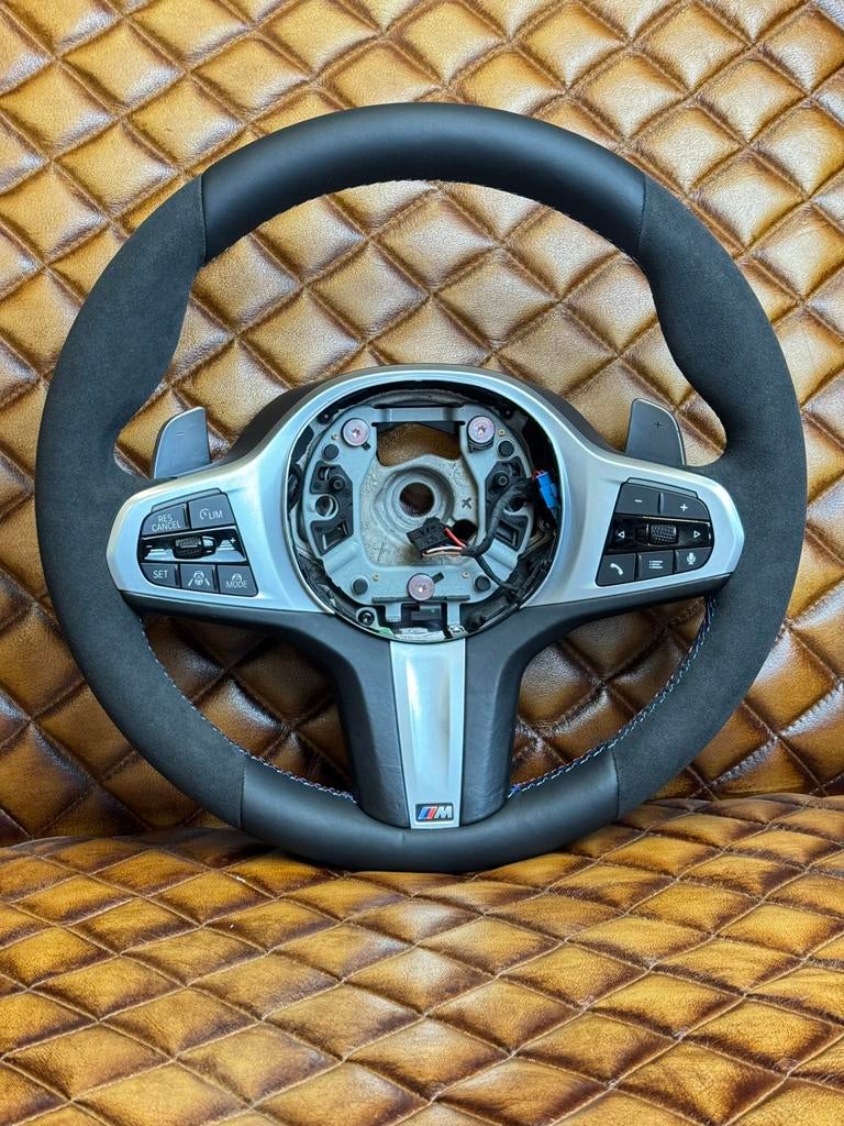 Stuurwiel Stuur BMW G30 G31 G05 G06 G20 G21 ALCANTARA+LEER, Auto-onderdelen, Besturing, Nieuw, Ophalen of Verzenden, BMW