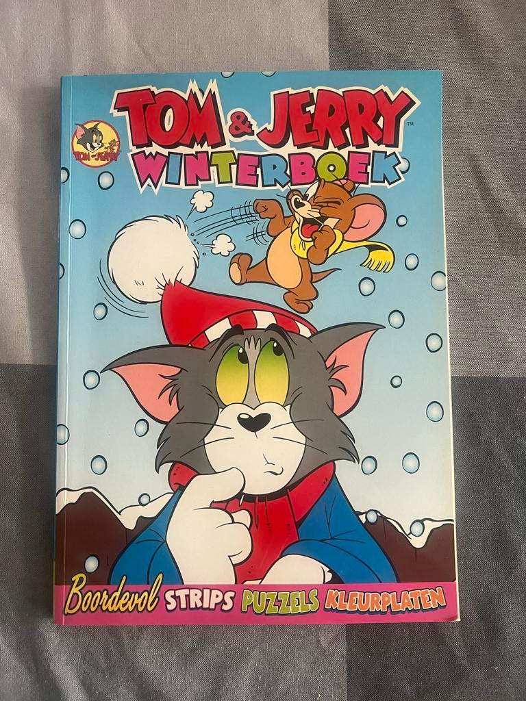 Tom & Jerry Winterboek - Stripboek, Boeken, Stripboeken, Eén stripboek, Ophalen of Verzenden, Zo goed als nieuw