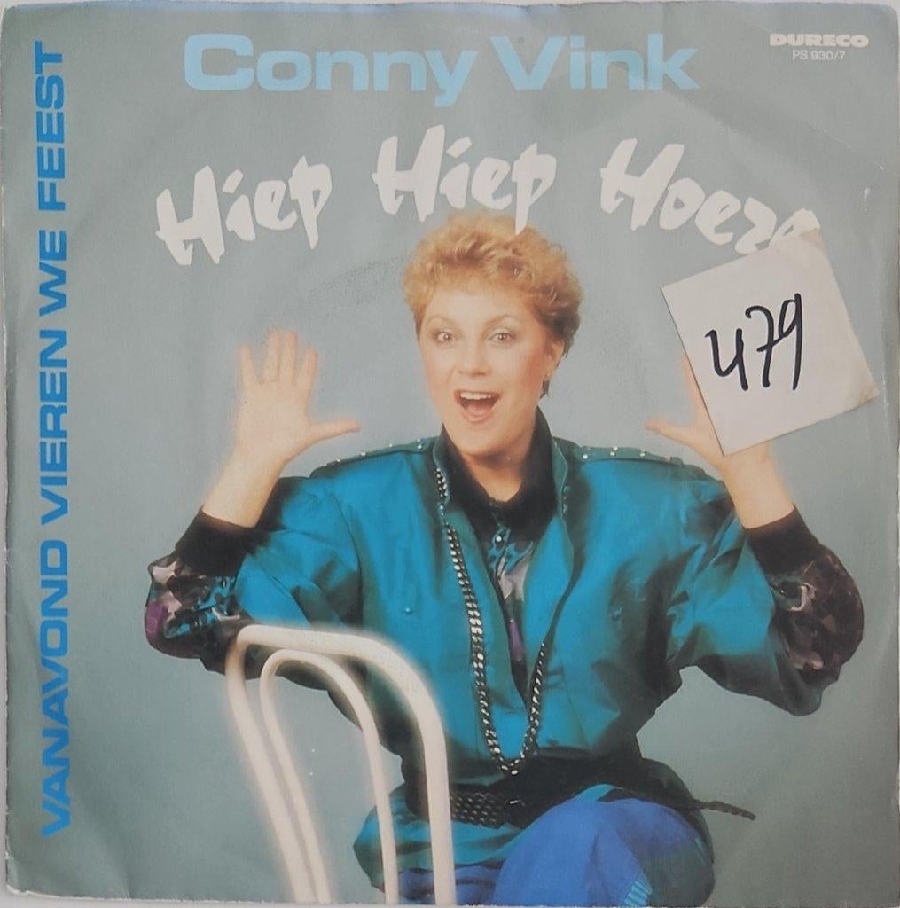 Conny Vink – Hiep Hiep Hoera, Ophalen of Verzenden, Gebruikt, Overige formaten, Levenslied of Smartlap