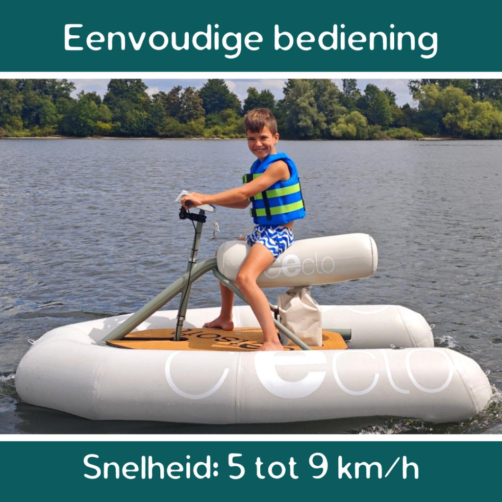 Ceclo elektrische waterscooter - demo model - nette staat, Ophalen, Zo goed als nieuw, Elektrisch, Minder dan 70 pk