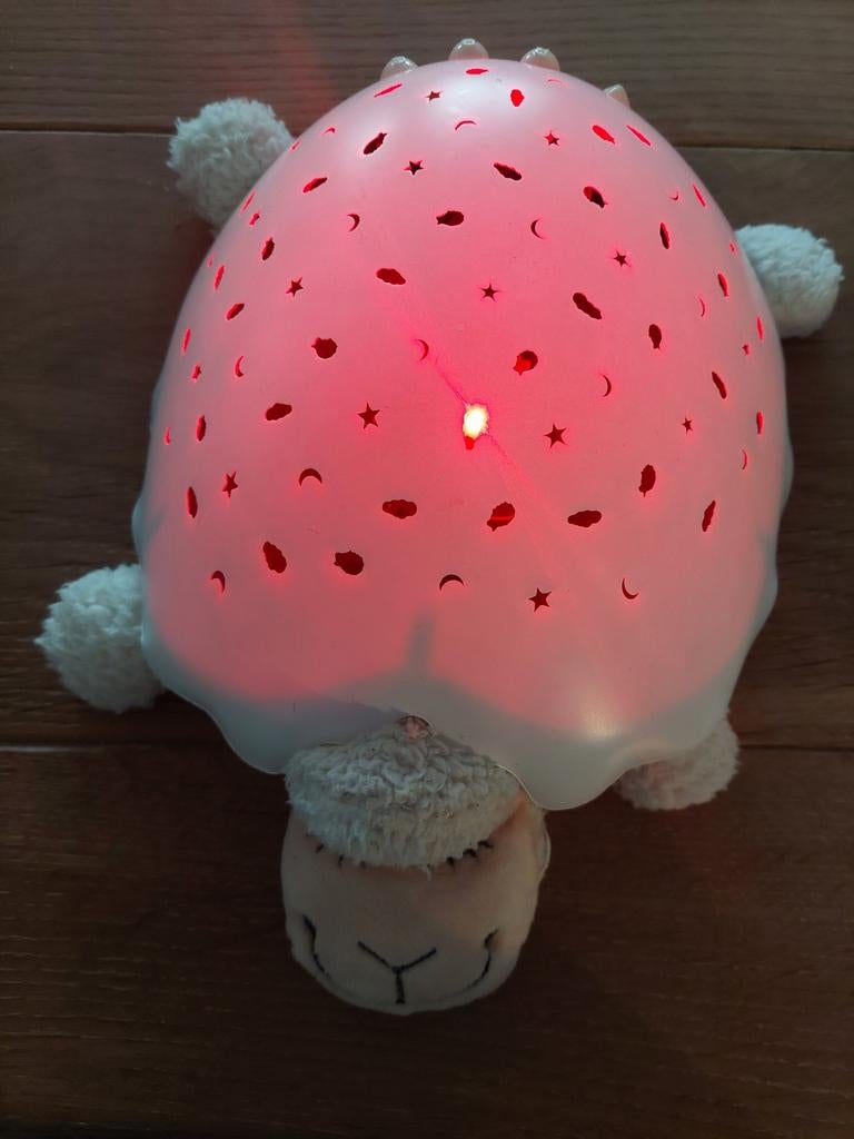 Dreamlight schaap nachtlampje scherrenhemel projector lamp, Ophalen of Verzenden, Zo goed als nieuw, Lamp