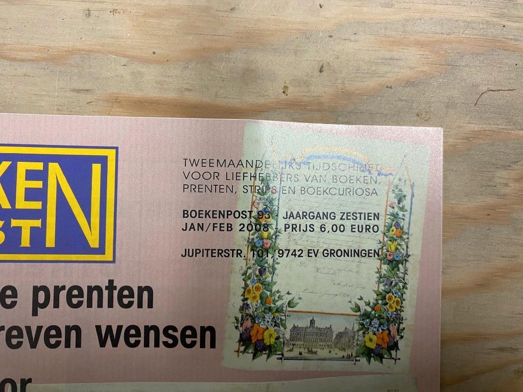 Boekenpost, 78 nummer tussen 1995 en 2008, Ophalen, Zo goed als nieuw, Overige typen