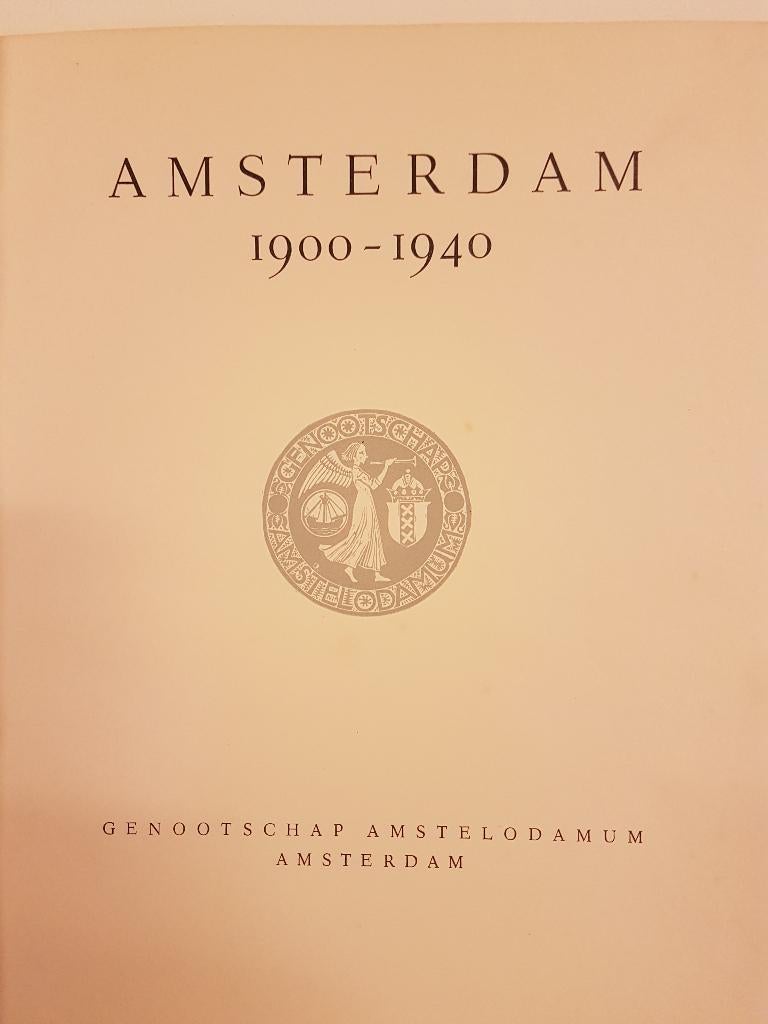 Amsterdam boek 1900-1940, Ophalen of Verzenden, Zo goed als nieuw
