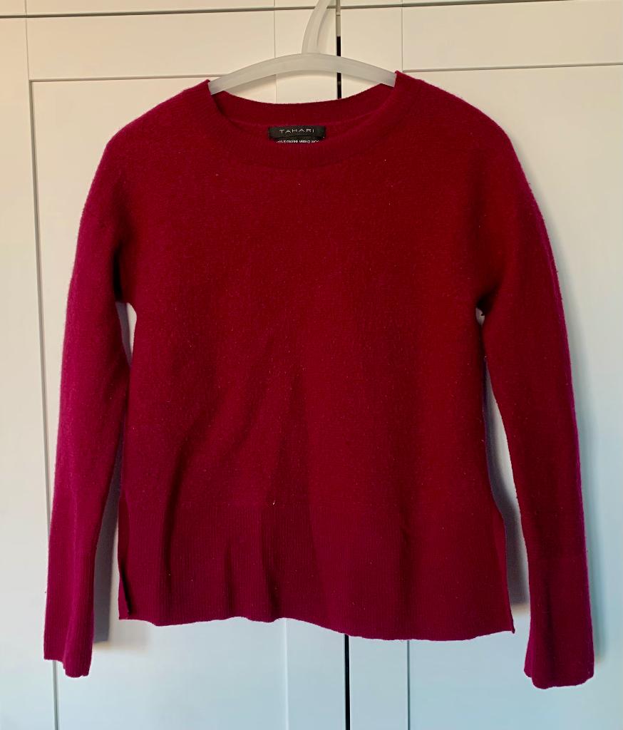 Trui merino wol, Tahari, maat XS, Kleding | Dames, Truien en Vesten, Overige kleuren, Tahari, Ophalen of Verzenden, Maat 34 (XS) of kleiner