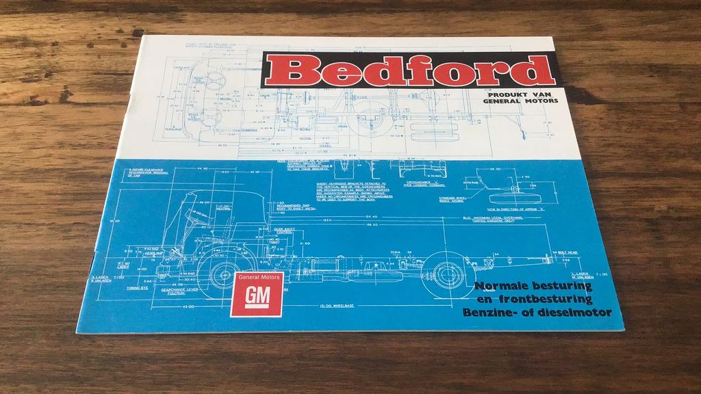 Bedford brochure, Ophalen of Verzenden, Nieuw, Overige merken