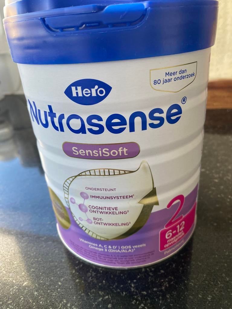 Nieuw dicht blik nutrasense hero sensisoft 6-12 maanden, Ophalen, Nieuw, Overige typen