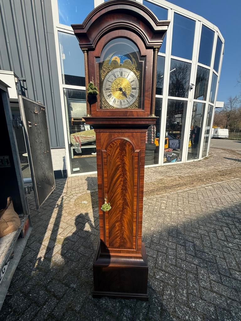 Warmink Antieke Staande Klok met Maanstand - Nieuwstaat!, Antiek en Kunst, Antiek | Klokken, Ophalen