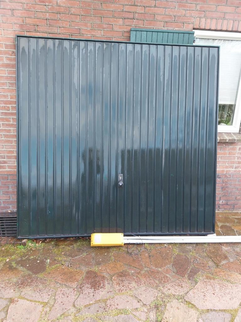 Kantel garagedeur, Ophalen, Gebruikt, Garagedeur, 120 cm of meer
