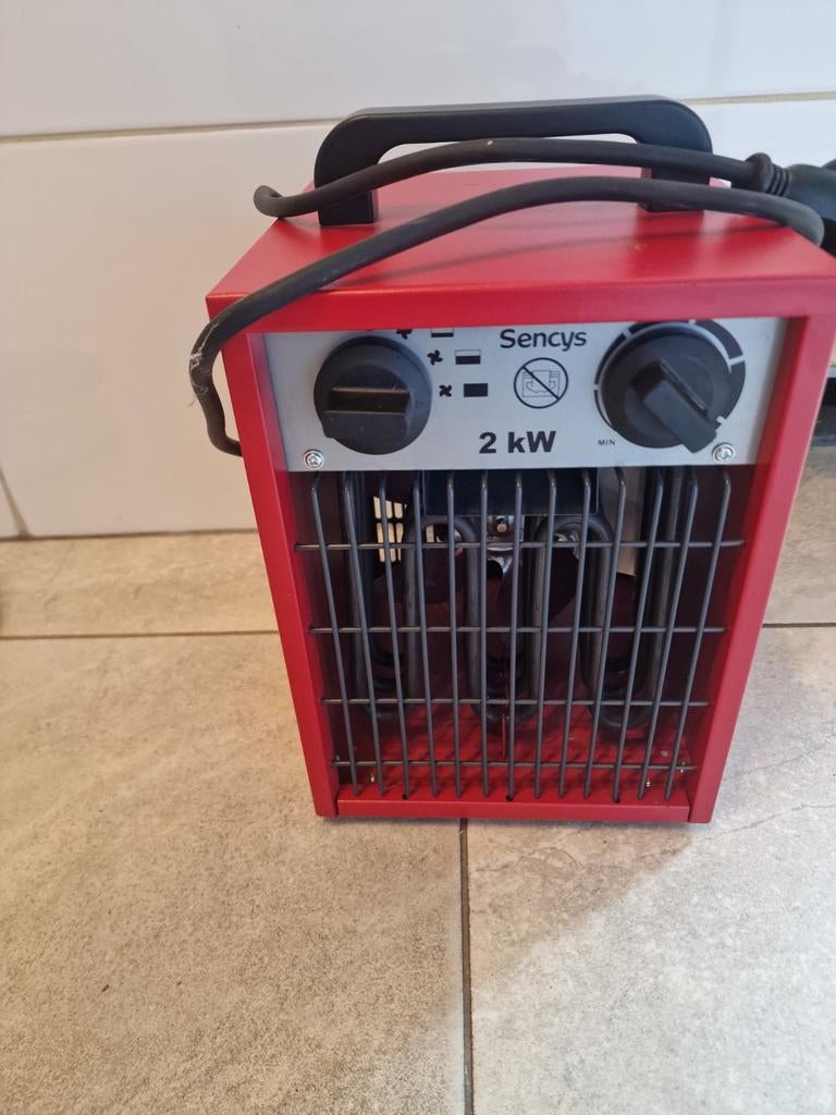 Elektrische heater, Ophalen, 30 tot 80 cm, Kachel, Minder dan 60 cm