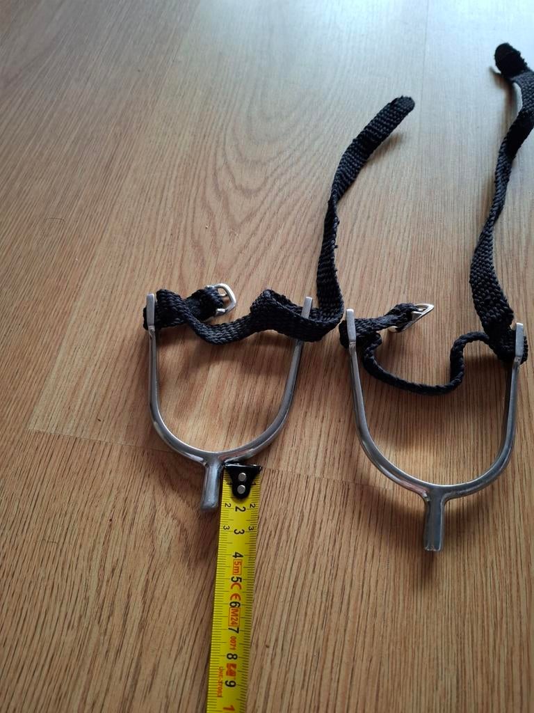 Sporen inclusief riempjes, Dieren en Toebehoren, Ophalen of Verzenden, Gebruikt, Dressuur