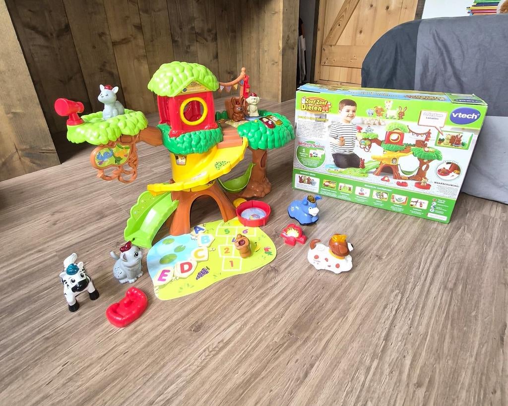 Zoef zoef dieren ontdek en leerboom, Ophalen, Zo goed als nieuw, Jongen of Meisje