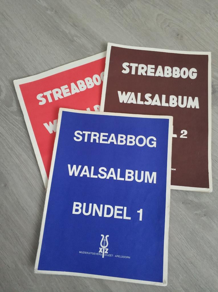 pianoboeken Streabog deel 1,2,3, Muziek en Instrumenten, Bladmuziek, Gebruikt, Klassiek, Les of Cursus, Ophalen of Verzenden