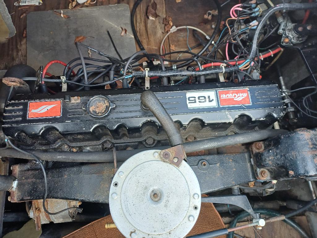 Mercruiser 165 pk onderdelen, Watersport en Boten, Bootonderdelen, Ophalen, Gebruikt, Motor en Techniek, Motorboot