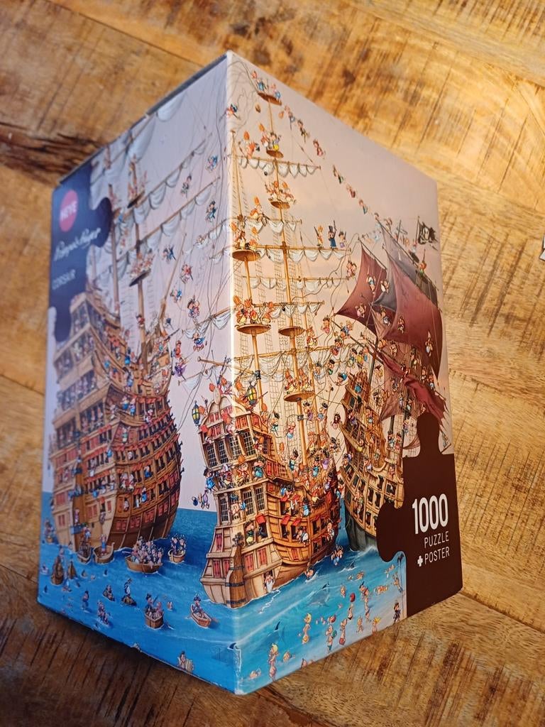 Heye driehoekpuzzel
"Francois Ruyer Consair"
1000, Hobby en Vrije tijd, Denksport en Puzzels, Ophalen, 500 t/m 1500 stukjes, Zo goed als nieuw