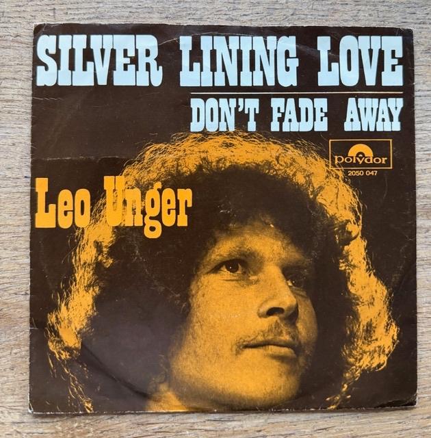 Leo Unger - Silver lining Love NEDERBEAT, Cd's en Dvd's, 7 inch, Single, Ophalen of Verzenden, Zo goed als nieuw