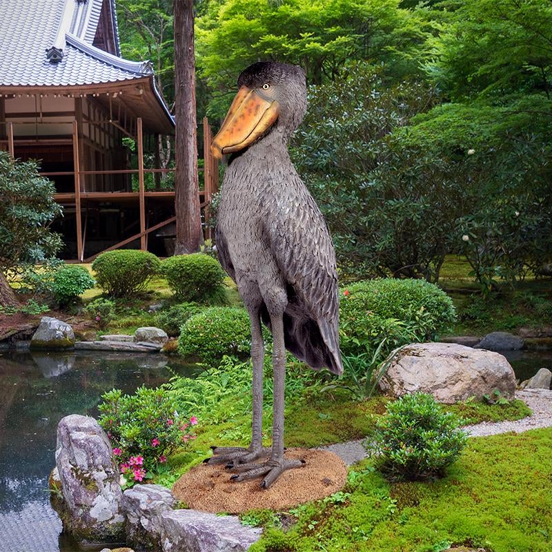 Shoebill Stork – Gell Coated Hoogte 137 cm, Ophalen, Nieuw, Overige typen