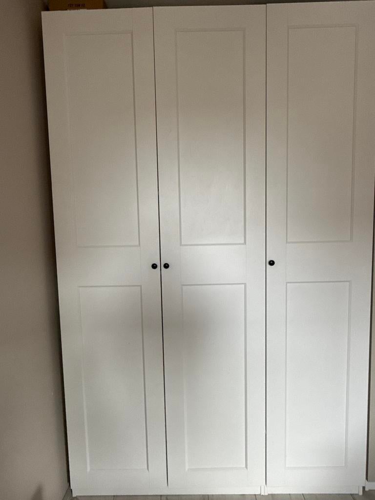 Witte Pax deuren IKEA, zo goed als nieuw (236x50 cm), Ophalen, Minder dan 50 cm, 200 cm of meer, Zo goed als nieuw