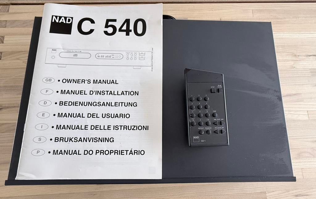 NAD C 540 CD Speler, Ophalen, Gebruikt, Overige merken