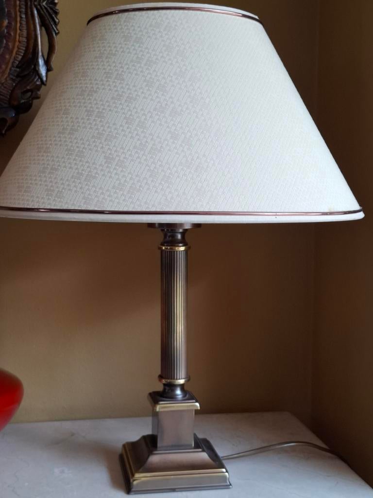 Herda vintage kolomlamp Hollywood Regency, Ophalen of Verzenden