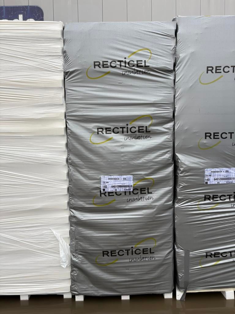 B keus pir 140 mm alu tand groef 120 x 100 cm, Doe-het-zelf en Verbouw, Isolatie en Afdichting, Ophalen, Nieuw, Hardschuim (Pir)