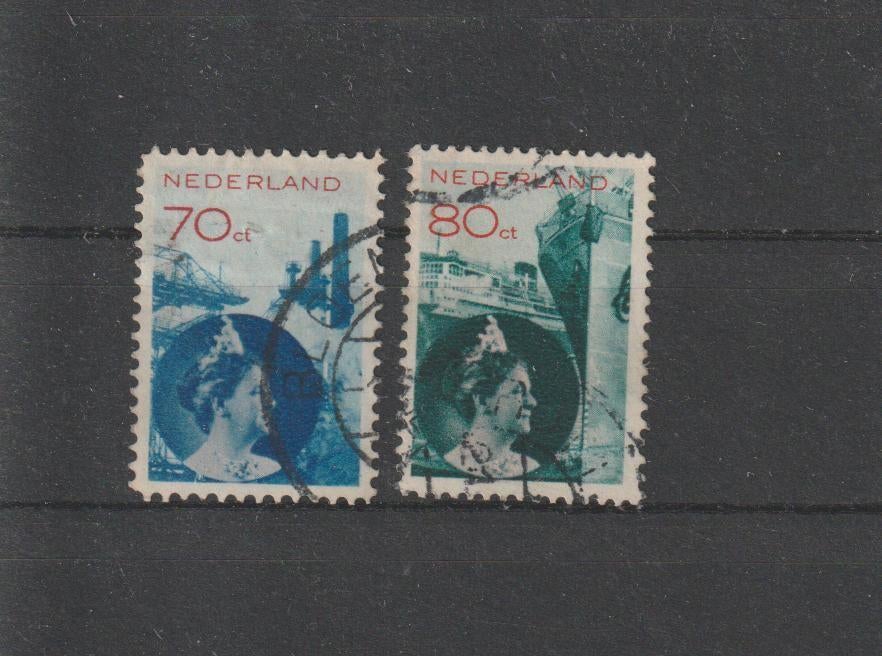 Nederland 1931, NVPH 236 t/m 237, Gestempeld., Verzenden, T/m 1940, Gestempeld