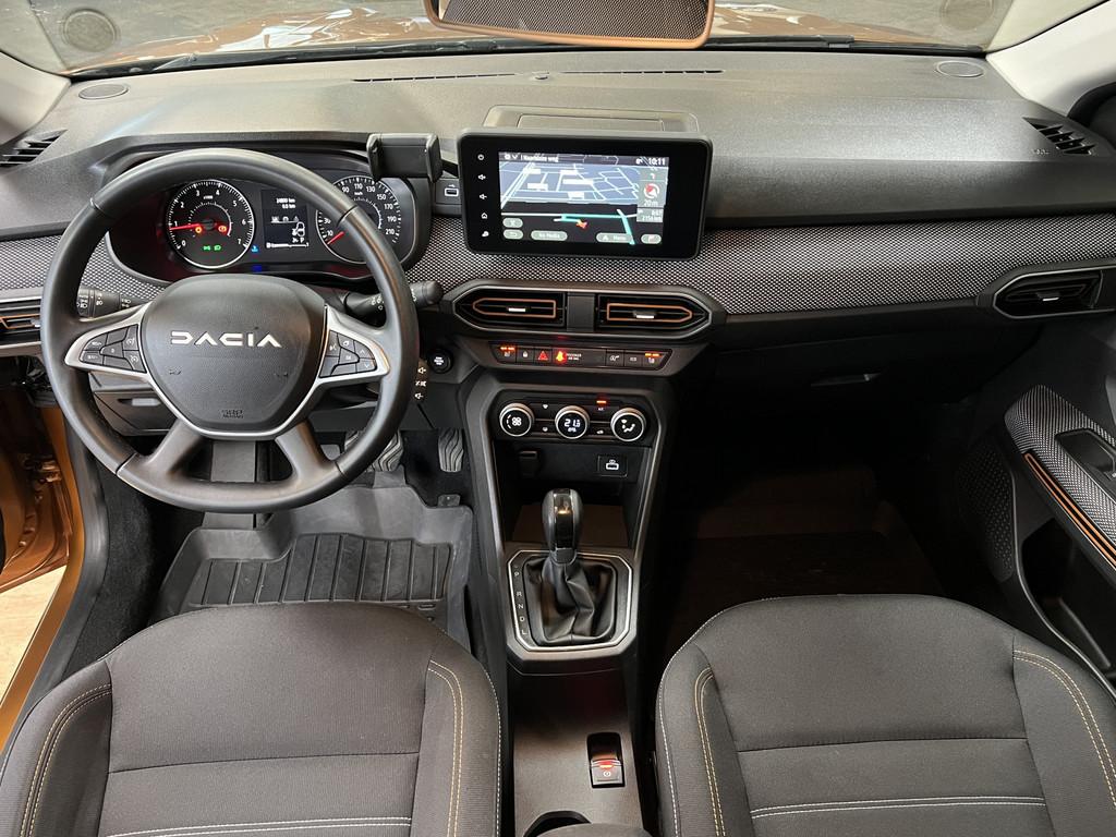 Dacia SANDERO Stepway 1.0 TCe 90 Automaat | Navi | Dode hoek, Stof, Zwart, Overige kleuren, Lichtsensor