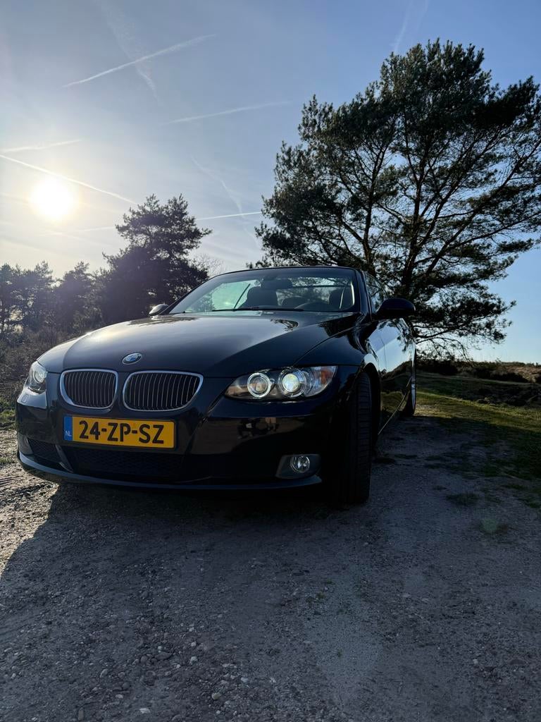 BMW 3-Serie 3.0 I 325 Cabrio E93 M-sport Automaat Zwart, Achterwielaandrijving, Euro 6, Cabriolet, 4 stoelen