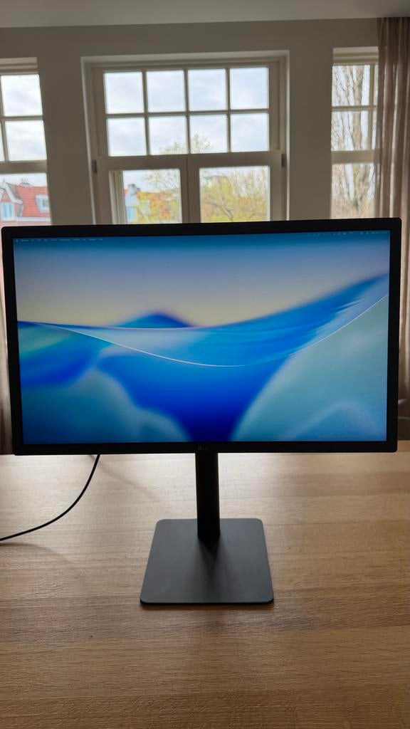 ️ LG UltraFine 24” 4K Monitor-Thunderbolt 3-Perfect for Mac, Computers en Software, Monitoren, IPS, Ophalen of Verzenden, Ingebouwde speakers