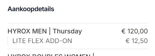 HYROX MEN | Thursday, Overige merken, Overige typen, Nieuw, Ophalen of Verzenden