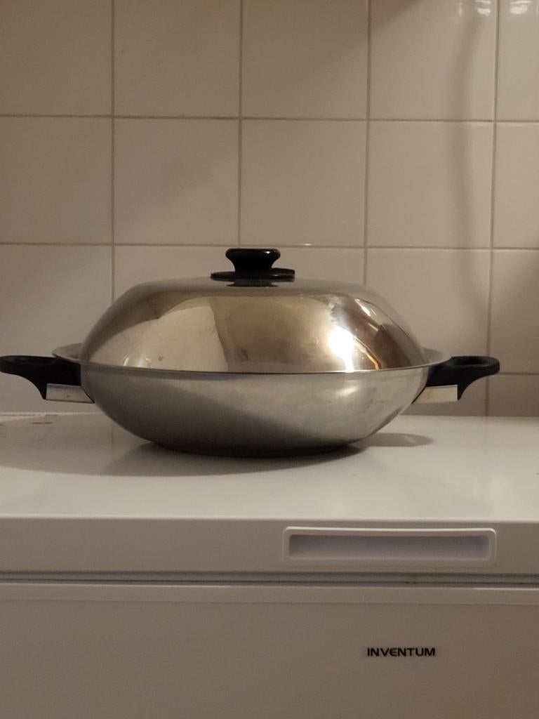 Wokpan, Ophalen of Verzenden, Gebruikt, Wok