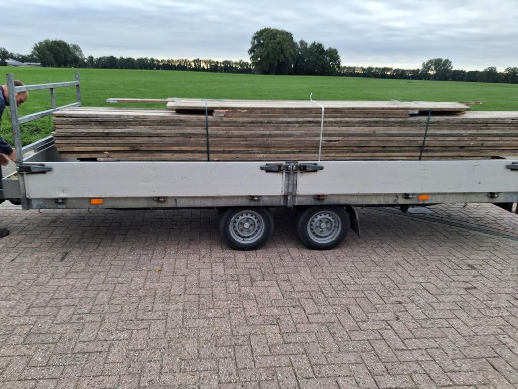 steigerplanken, Ophalen, 250 cm of meer, Planken