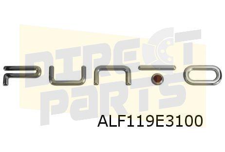 Fiat Punto embleem tekst ''Punto" achterzijde Origineel!  51, Auto-onderdelen, Carrosserie en Plaatwerk, Fiat, Nieuw, Verzenden