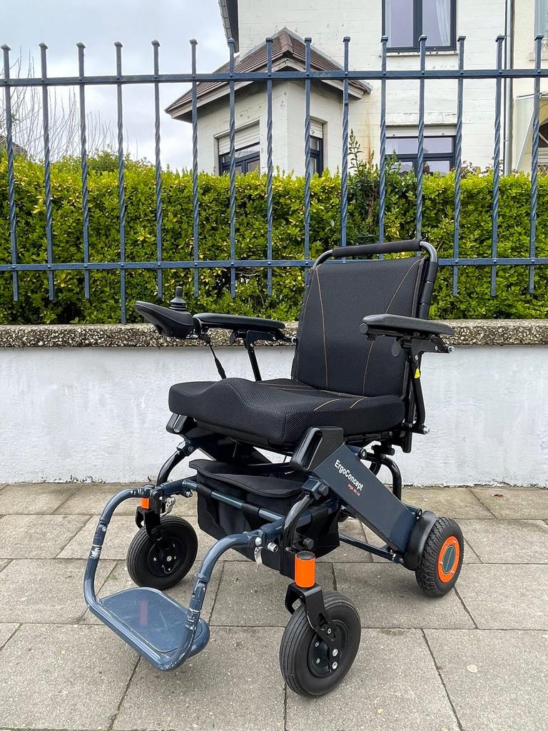 Opvouwbare elektrische rolstoel Ergo Concept 07L 2.0, Diversen, Ophalen of Verzenden, Inklapbaar, Zo goed als nieuw, Elektrische rolstoel