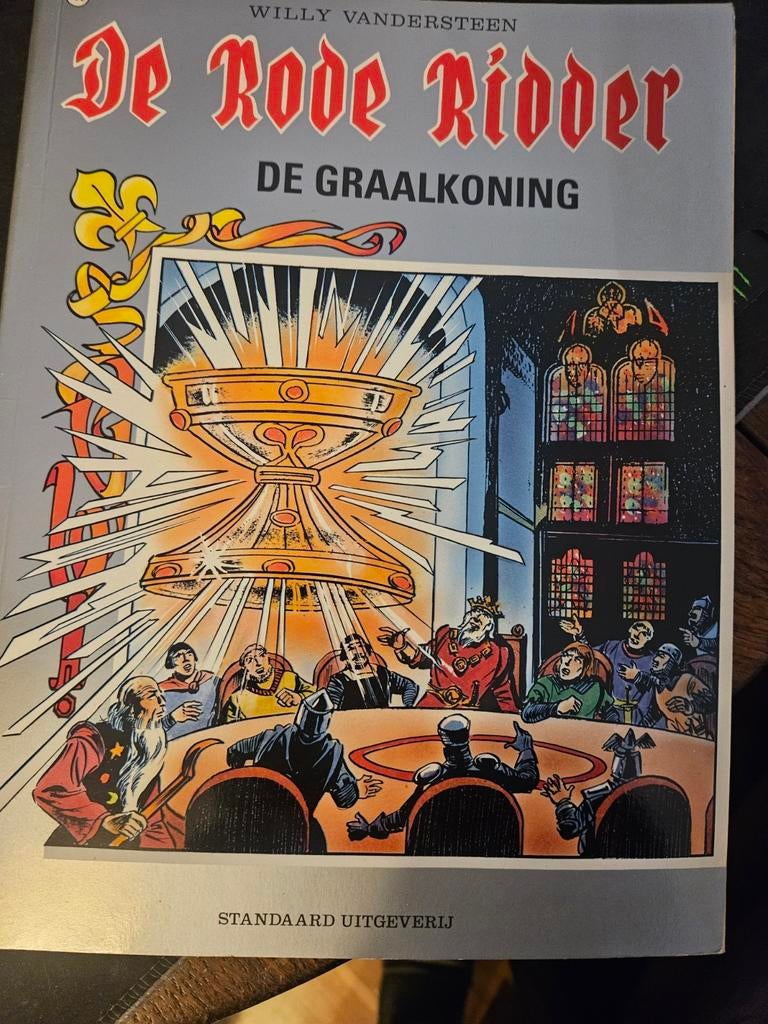 De Rode Ridder - De Graalkoning (1e druk 1995), Boeken, Eén stripboek, Ophalen of Verzenden, Gelezen, Willy Vandersteen