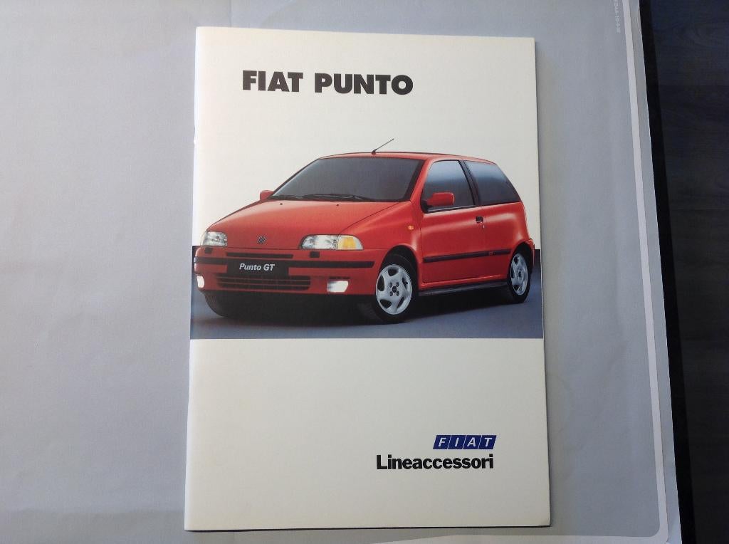 Fiat Punto Lineaccessori folder NED 44 blz, Boeken, Ophalen of Verzenden, Nieuw, Overige merken