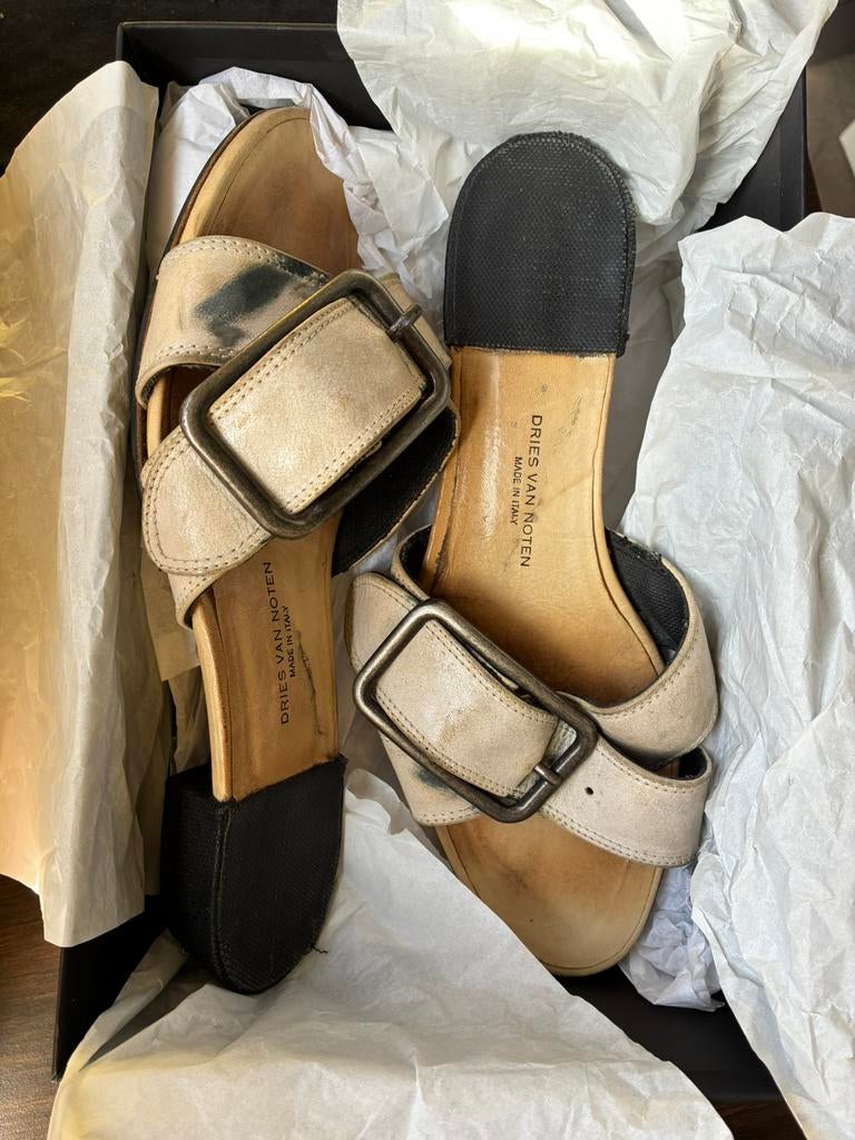 Dries van Noten sandalen maat 42, Roze, Gedragen, Sandalen of Muiltjes, Ophalen of Verzenden