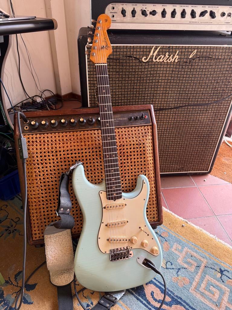 1964 Fender Stratocaster ( inruil mogelijk ) lees tekst !!, Ophalen, Gebruikt, Solid body, Fender