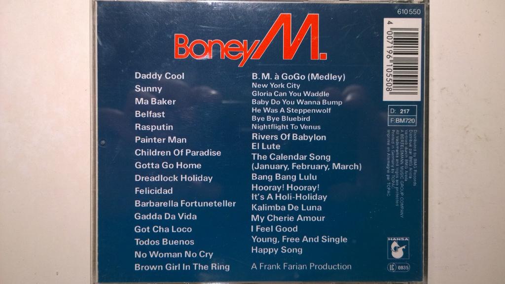 Boney M - The Best Of 10 Years In The Mix, Ophalen of Verzenden, Zo goed als nieuw