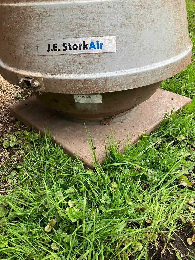 J.E. StorkAir dakafzuigkap- Gebruikt, Doe-het-zelf en Verbouw, Ophalen, Gebruikt, Ventilator en Afzuiger