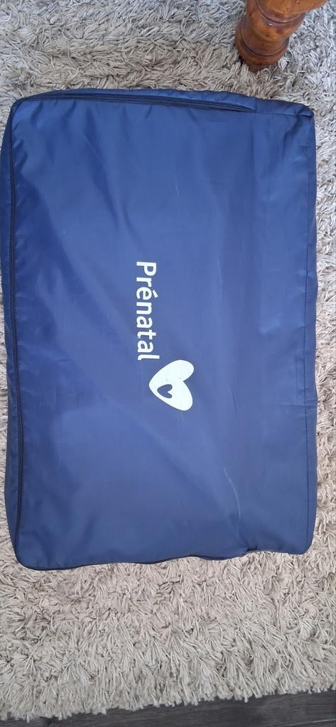 Campingbedje matras + gratis katoenen beddekentje, Gebruikt, Ophalen of Verzenden, Minder dan 140 cm, Matras