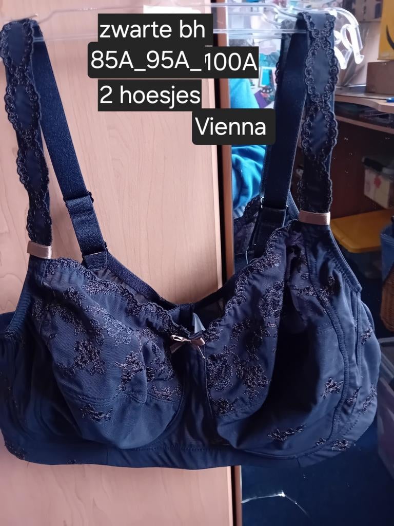 Prothese bh's in grote omvang., Ophalen of Verzenden, Zwart, BH