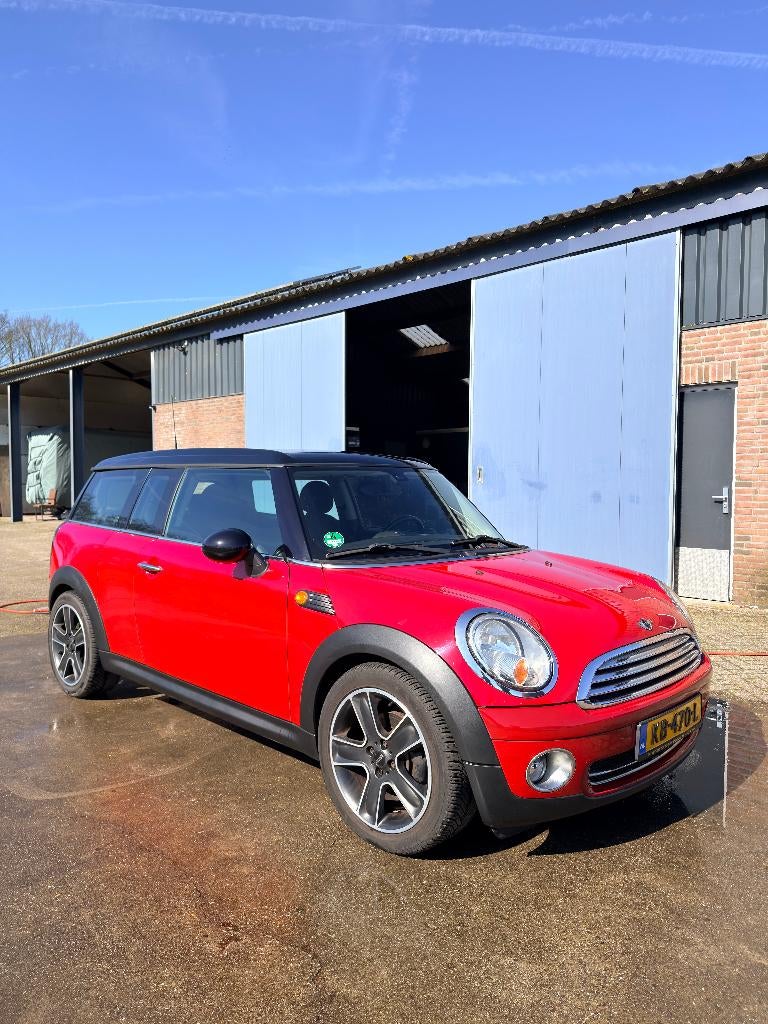 Mini Clubman 1.6 Cooper 2009 Rood, Auto's, Mini, Particulier, Clubman, ABS, Airbags, Airconditioning, Centrale vergrendeling, Elektrische buitenspiegels