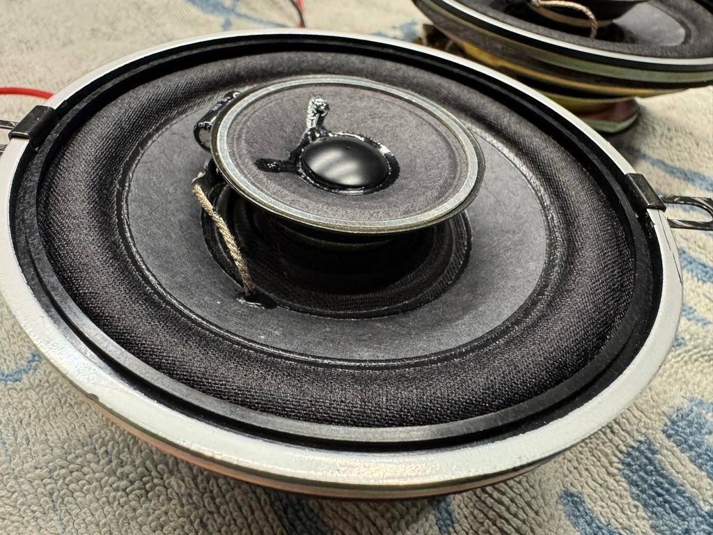 Pioneer TS-1013 coaxiale luidsprekers 40W, Ophalen of Verzenden, Gebruikt, Minder dan 60 watt, Front, Rear of Stereo speakers