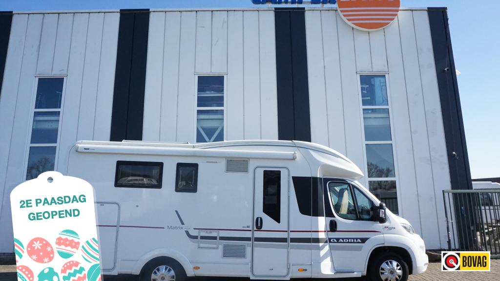 Adria Matrix Plus 600 SC, Caravans en Kamperen, Campers, Bedrijf, Adria, Koelkast, L-zit