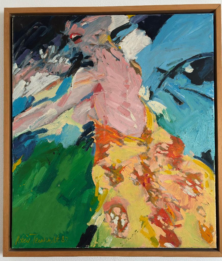 Olieverf Robert Terwindt, Ophalen