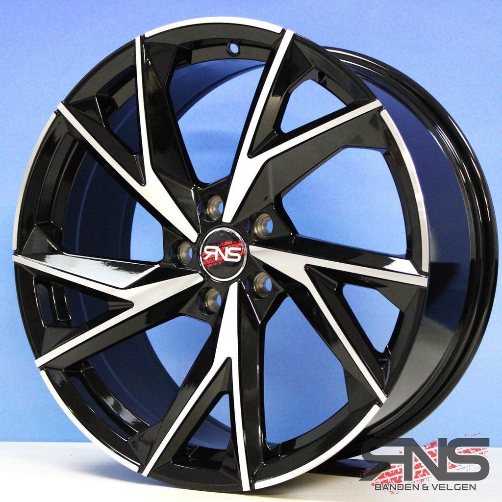19" velgen new R8 Look 5x112 nieuw Audi A3 A4 A5 Golf Caddy, 19 inch, Velg(en), -, -