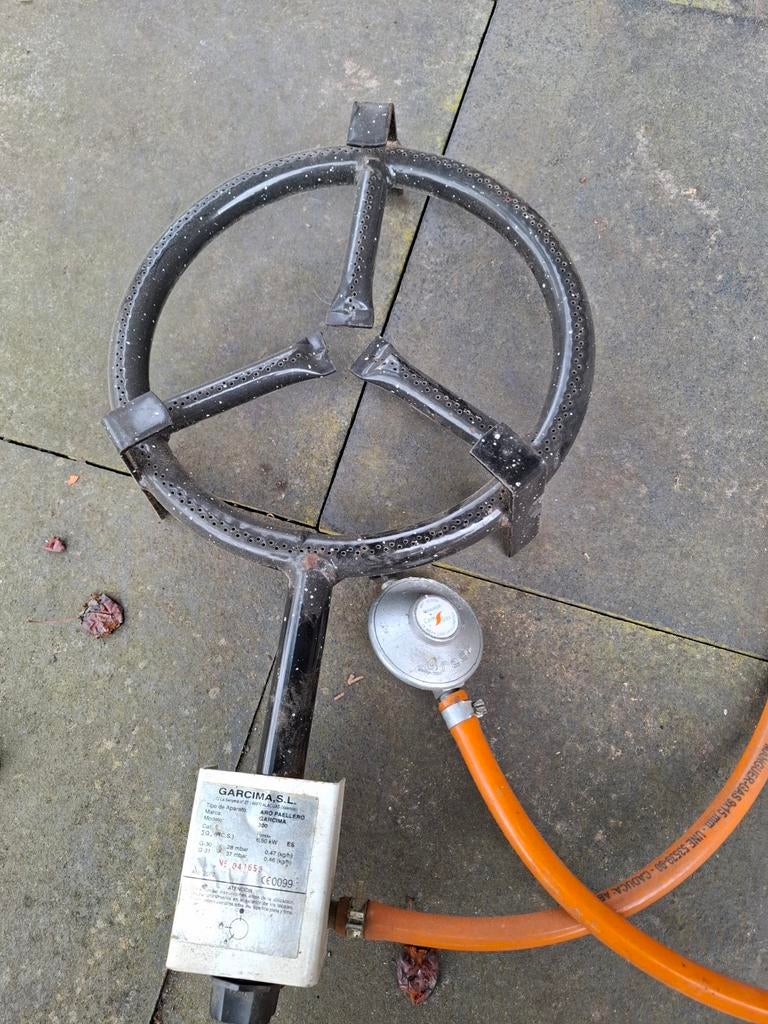 Garcima Paellero Gasbrander - Model 300, Tuin en Terras, Gasbarbecues, Gebruikt, Ophalen of Verzenden