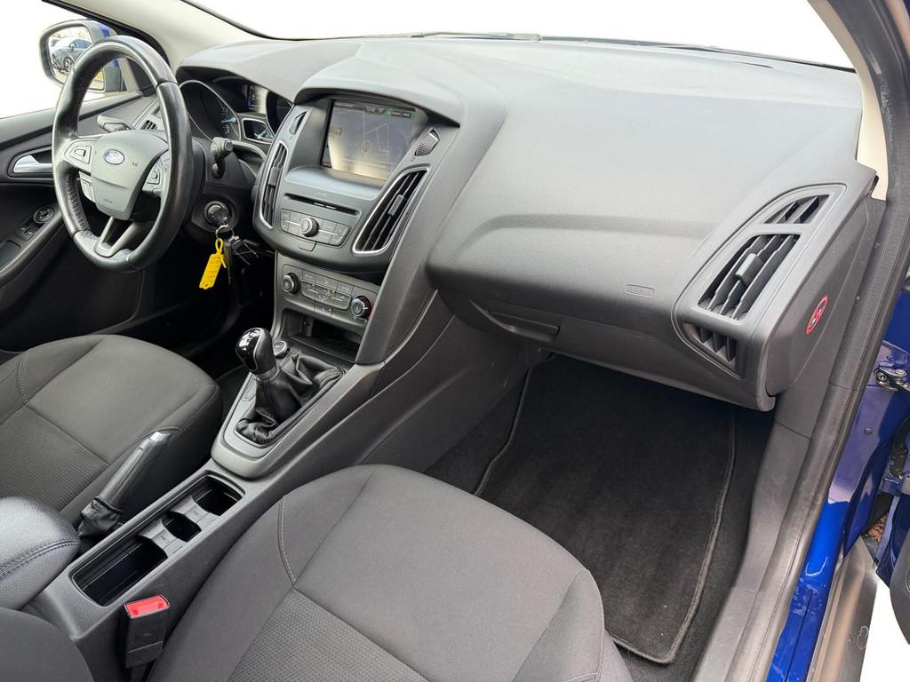 Ford Focus Wagon 1.0 Trend | Dealer onderhouden | Stoelverwa, Auto's, 12 maanden, Gebruikt, Euro 6, Navigatiesysteem