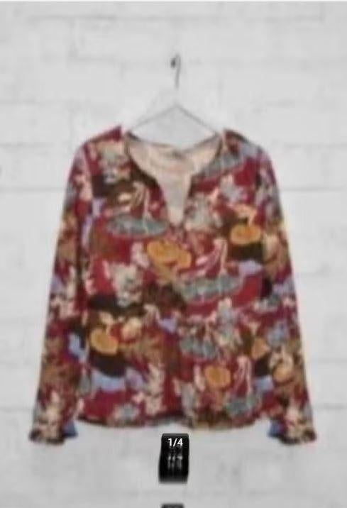 Numph - Mooie wijnrode blouse maat 40 - Nieuw - Nümph, Maat 38/40 (M), Nieuw, Ophalen of Verzenden, Rood